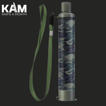 Water Filter Straw – Camo Survival Edition