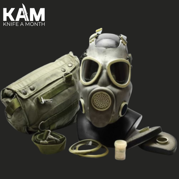 Polish MP4 Gas Mask with 5 Filters + Bag