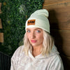 Knife-A-Month Branded Beanie w/ Leather Patch
