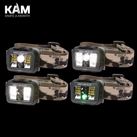 Browning Night Gig Elite Headlamp – Bright, Lightweight & Adjustable