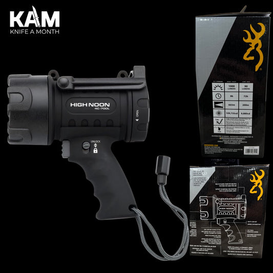 Browning High Noon LED Spotlight – Ultra Bright, Rugged & Waterproof