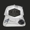 White Camo KAM Snap-back Hat
